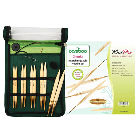 Bamboo - Ferri circolari intercambiabili - Ferri grossi