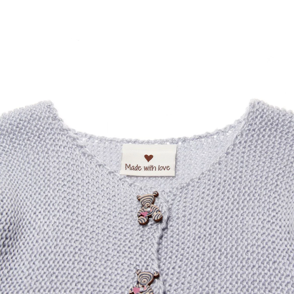 10 Etichette - Made with love - 1 cuore - Image 8