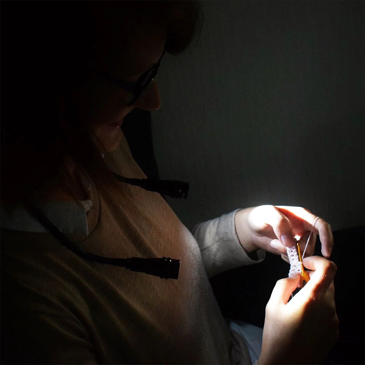 Punto luce da collo Deluxe - Nero - Image 8