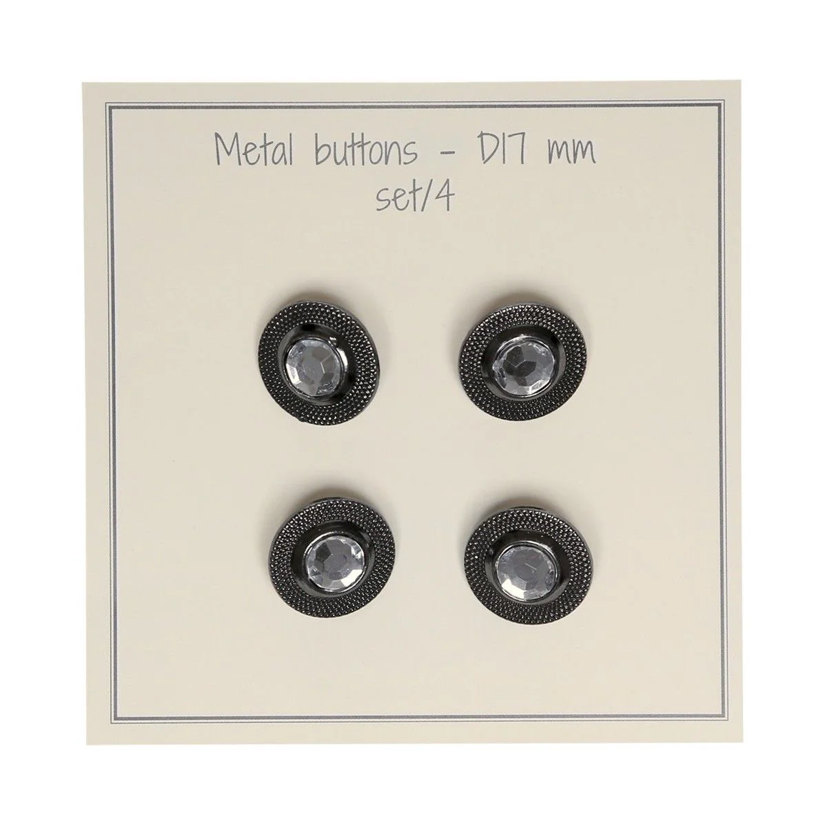 Bottoni decorativi - 17 mm - 4 pz - Image 4
