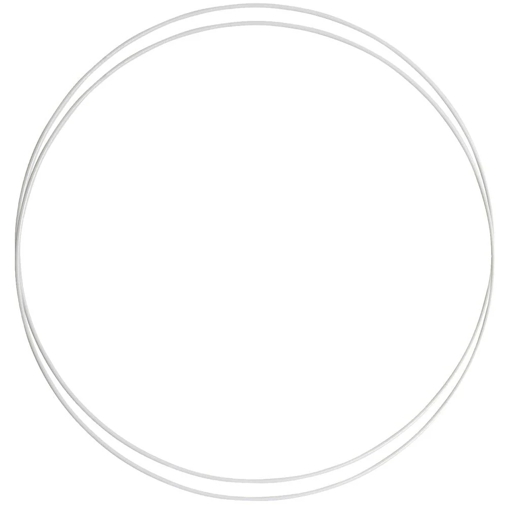 Anello in metallo, 30 cm, 2 pezzi