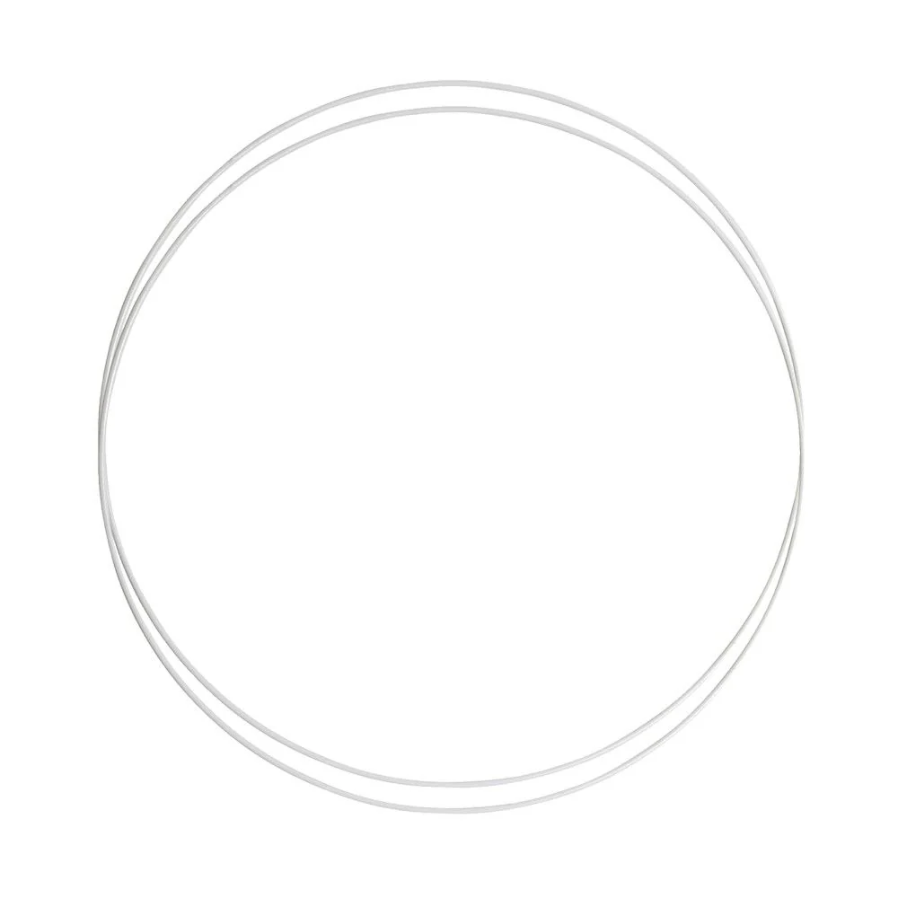 Anello in metallo, 25 cm, 2 pezzi - Image 9