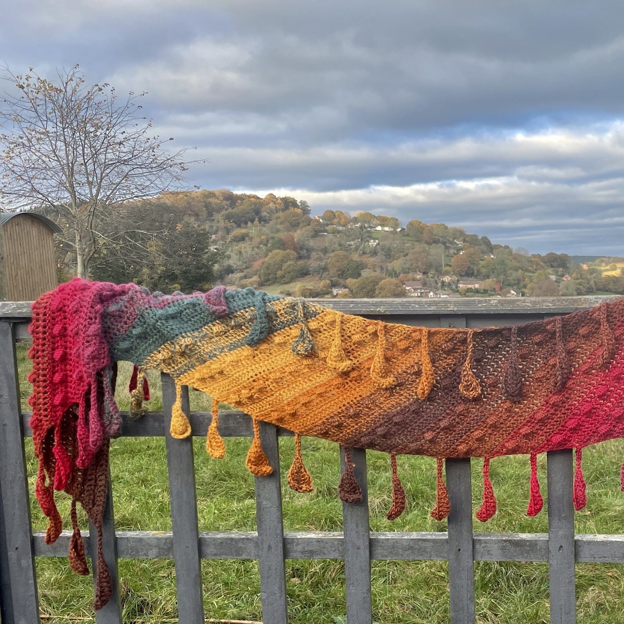 Falling Leaves - Scarf - Image 2