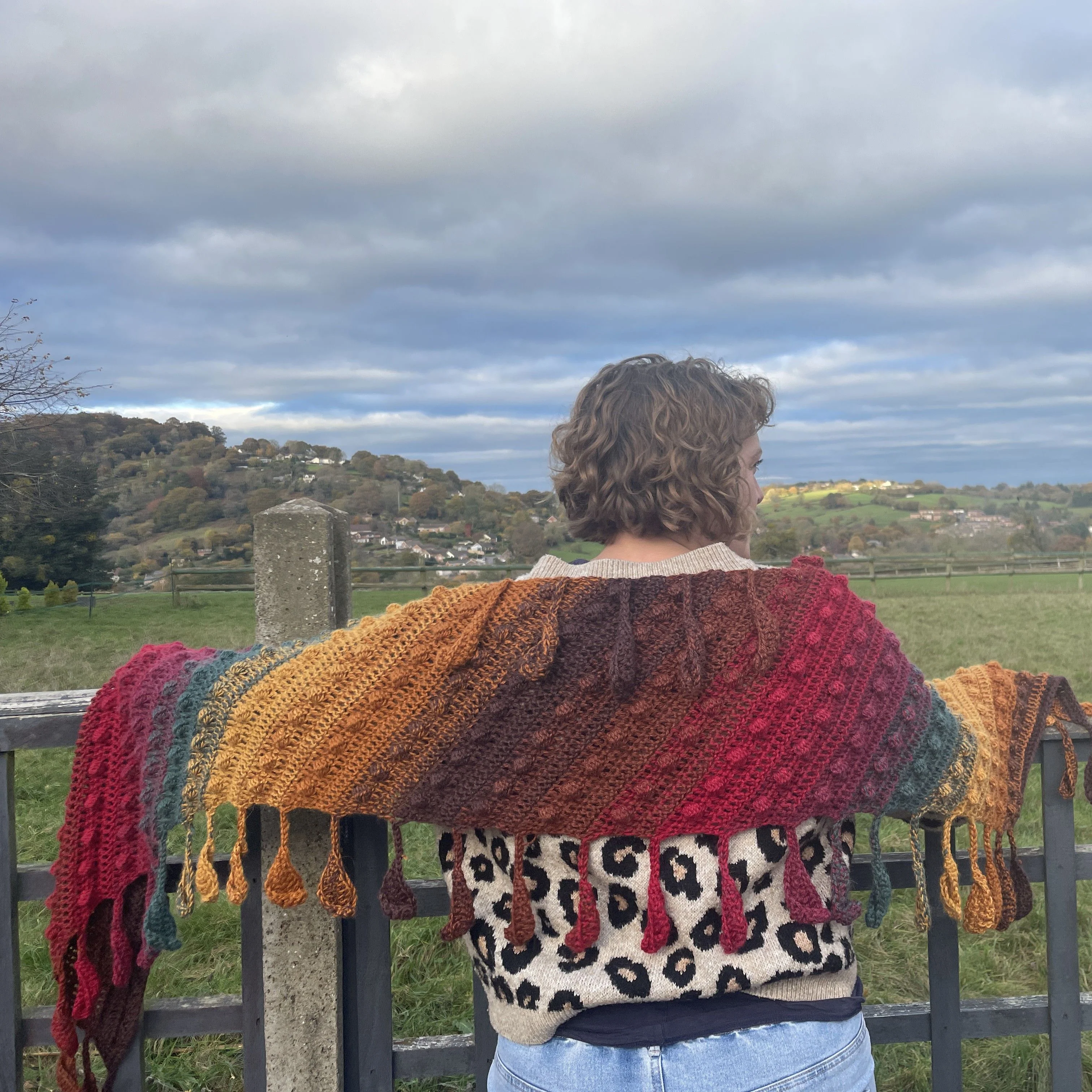 Falling Leaves - Scarf - Image 3