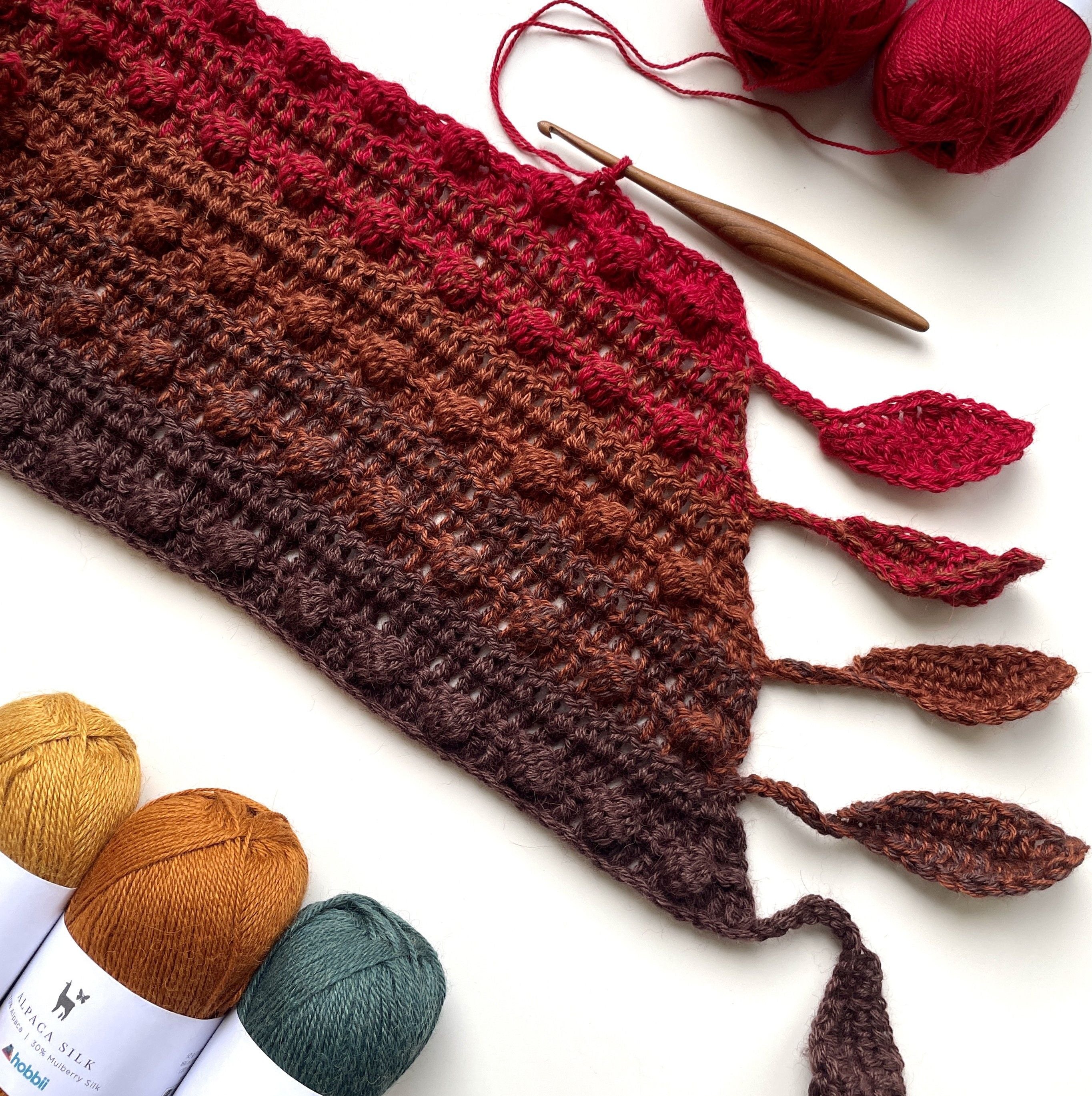 Falling Leaves - Scarf - Image 6
