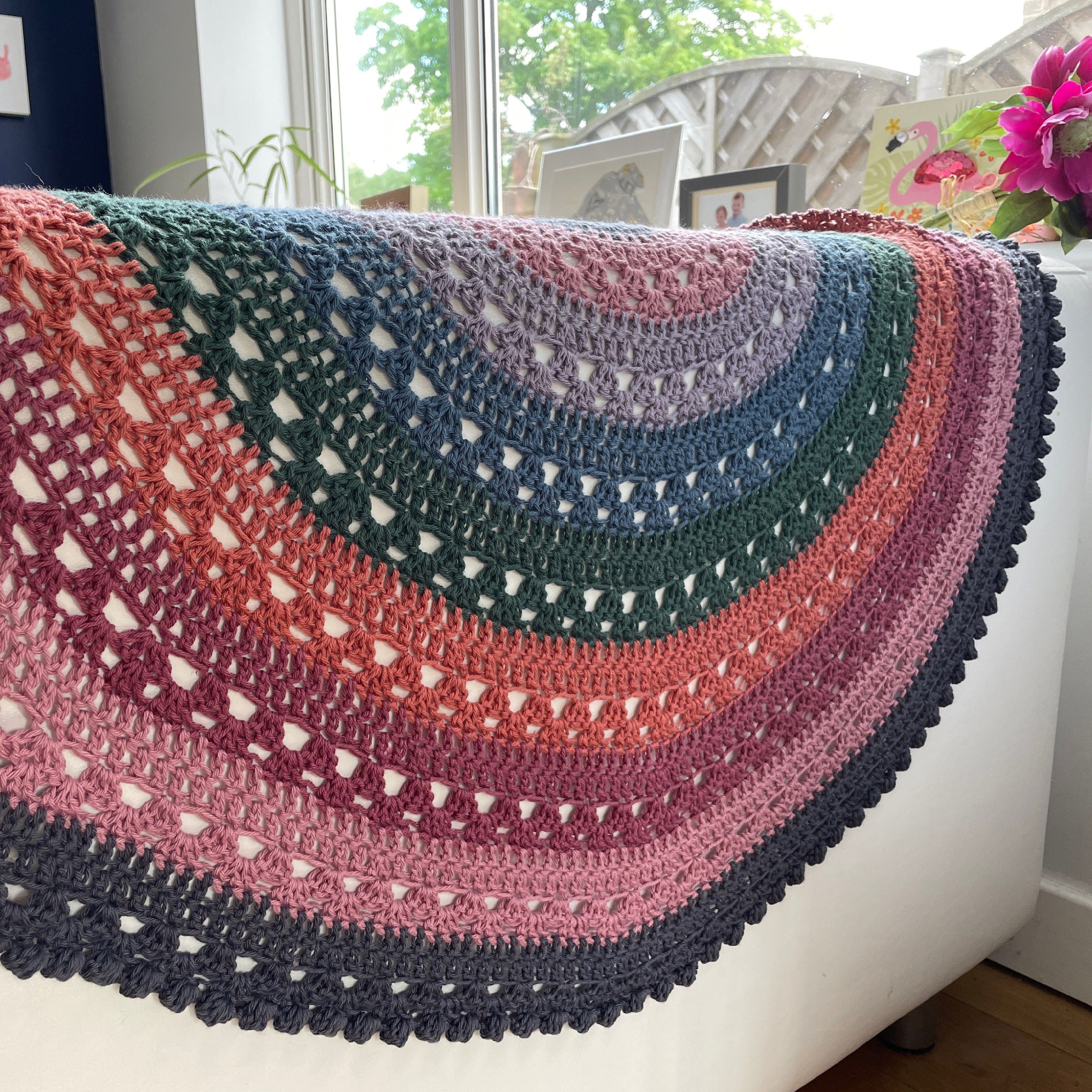 Granny Over the Rainbow - Blanket - Image 2