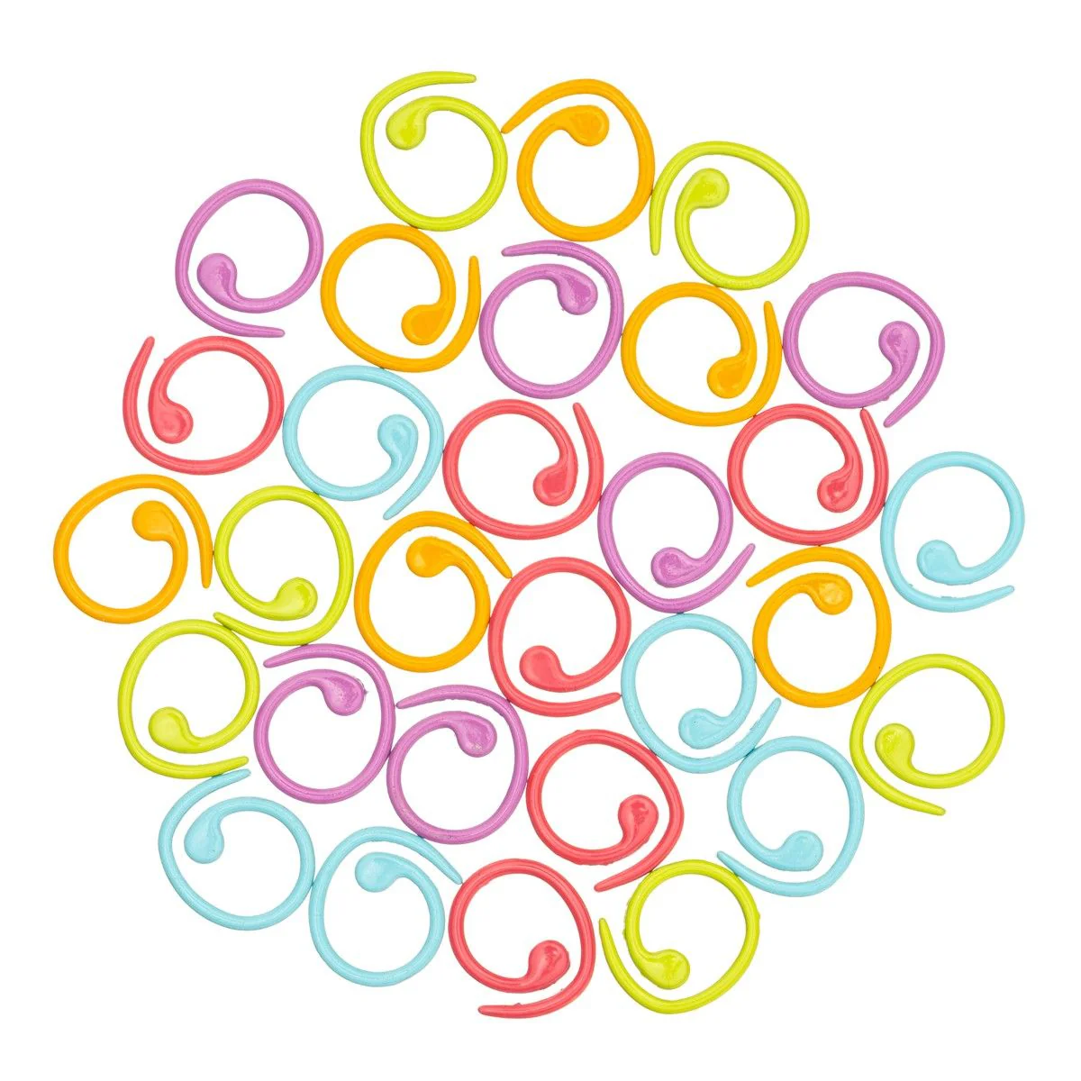 Segnamaglie in metallo - Spirale