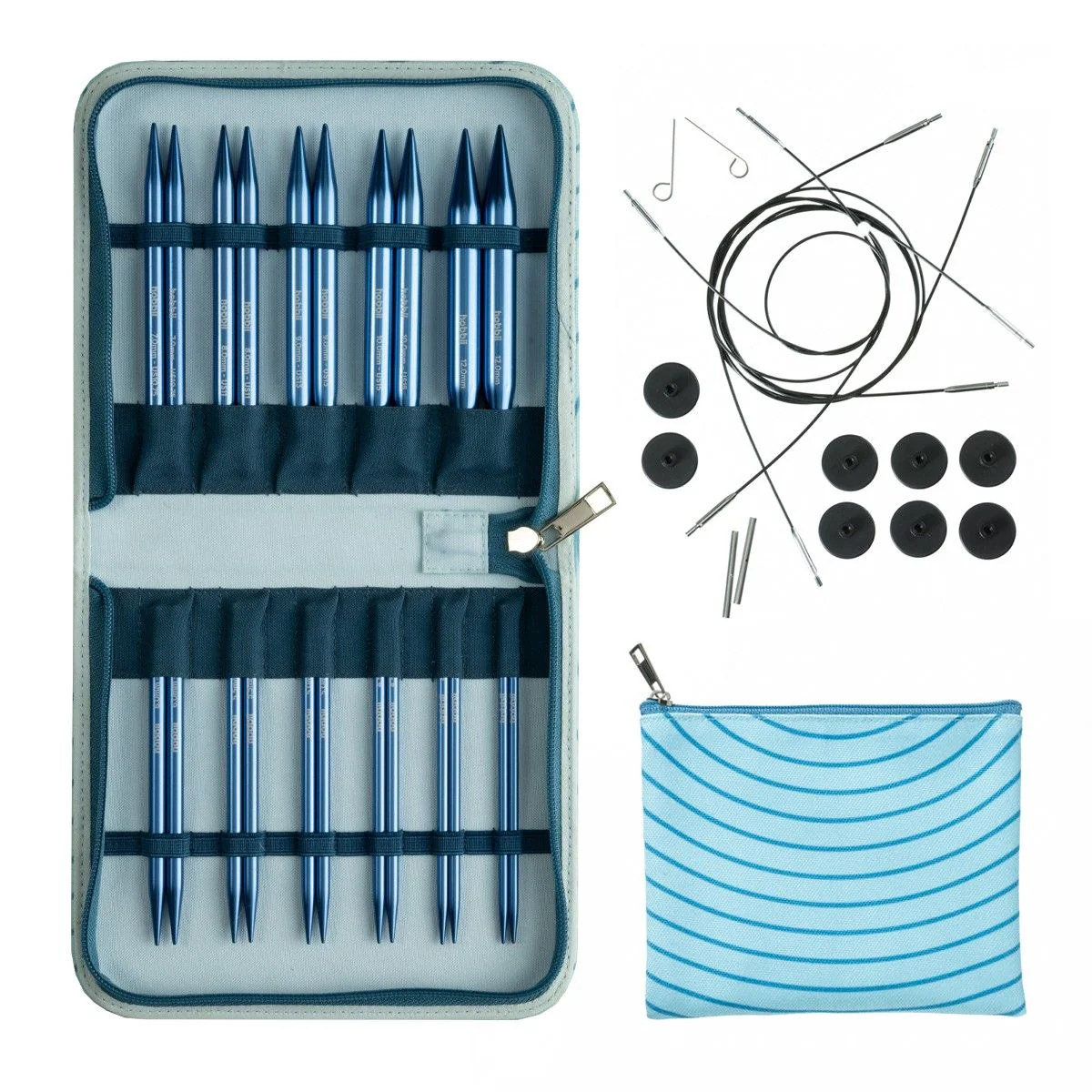 Set ferri circolari intercambiabili Stellar Deluxe - Zaffiro