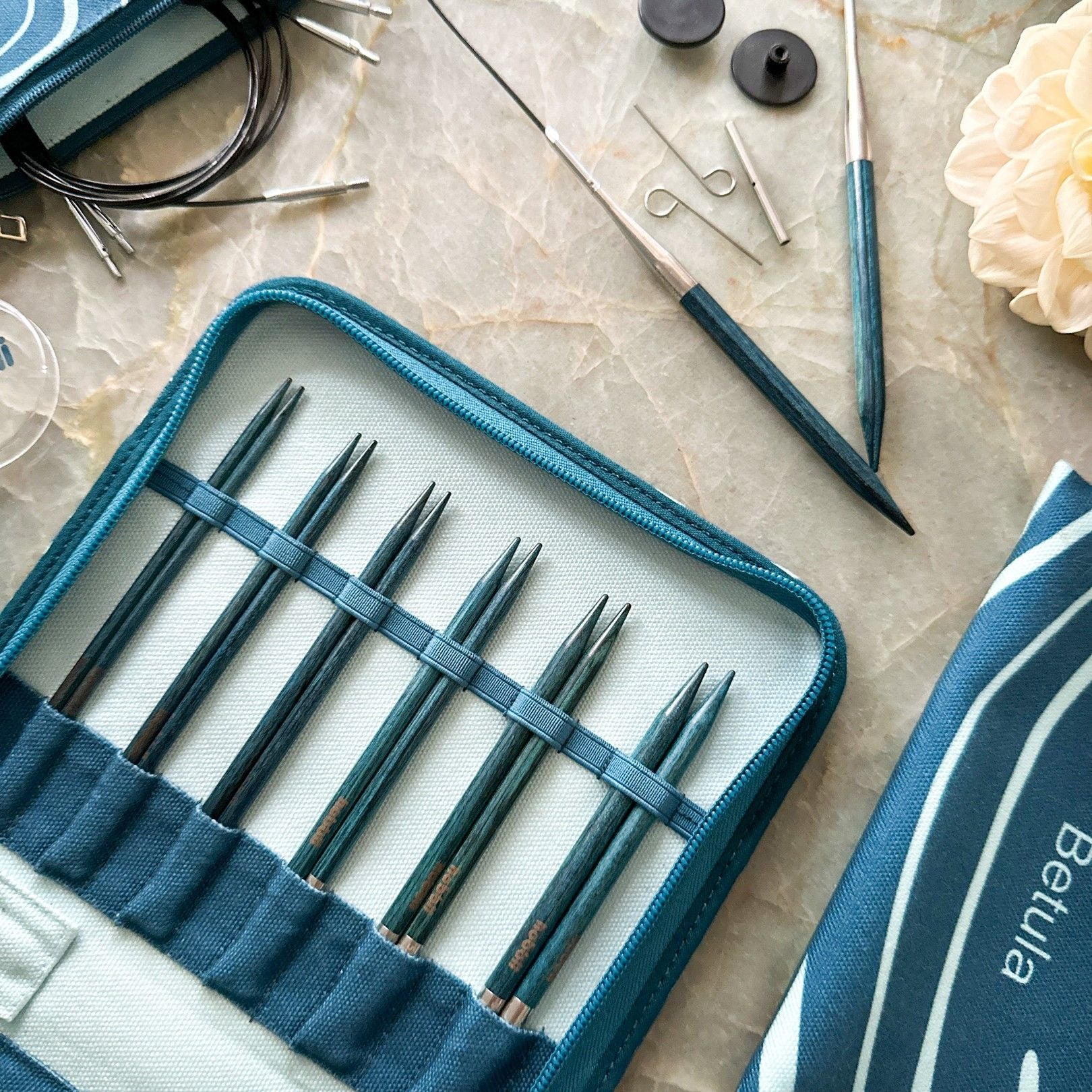 Set ferri circolari intercambiabili Betula Deluxe - Cerulean - Image 10