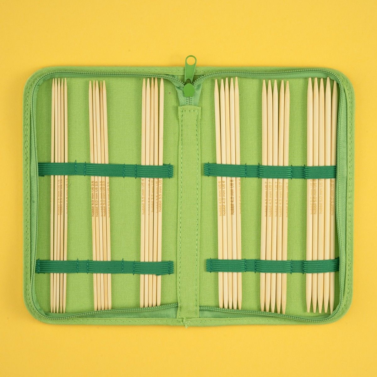 Set di ferri a doppia punta in bamboo - 20 cm - Image 7