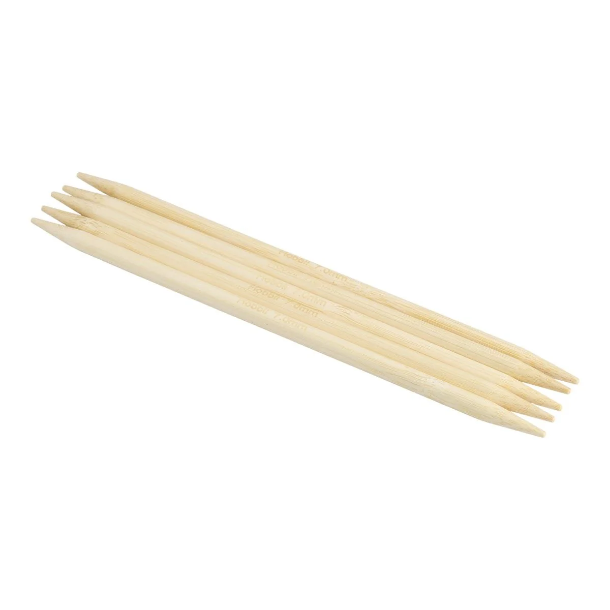 Set di ferri a doppia punta in bamboo - 20 cm - Image 8