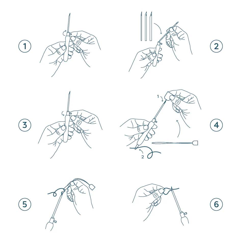 Set Punch Needle con punte intercambiabili - Image 7