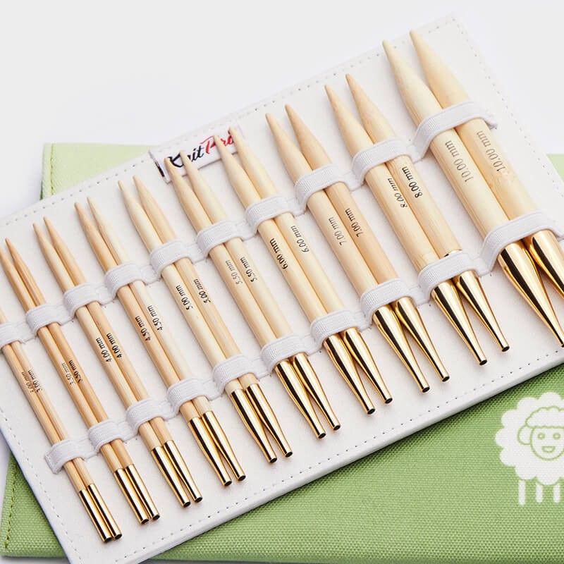 Set di ferri circolari intercambiabili Bamboo Deluxe - Image 2