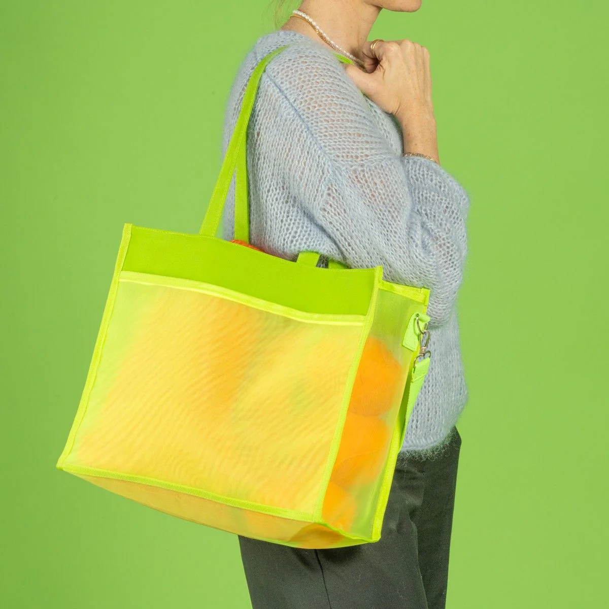 Borsa a tracolla in rete - Image 4