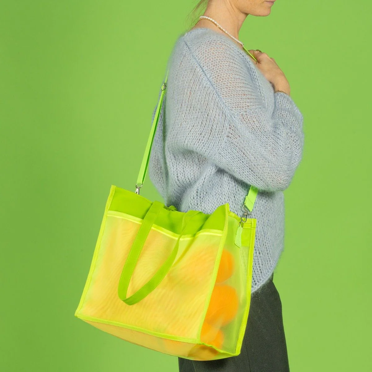 Borsa a tracolla in rete - Image 8