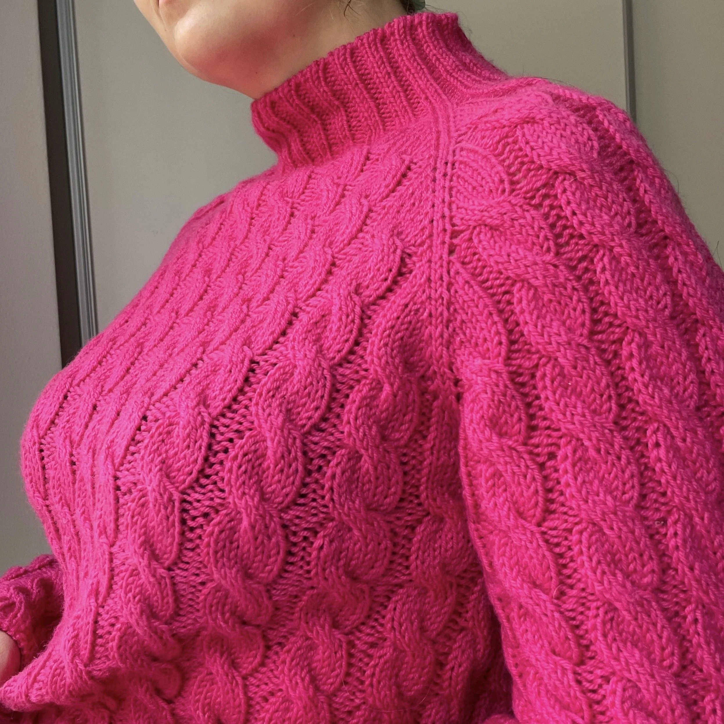 Easy Cable Sweater - Image 2