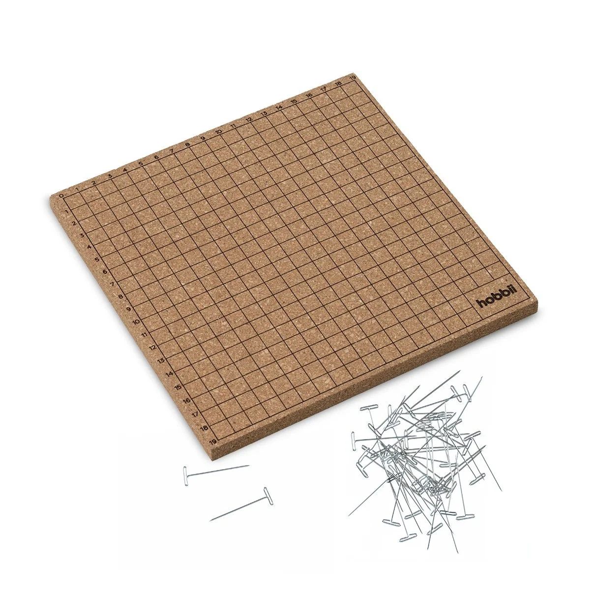 Tappetino di bloccaggio con spille a T