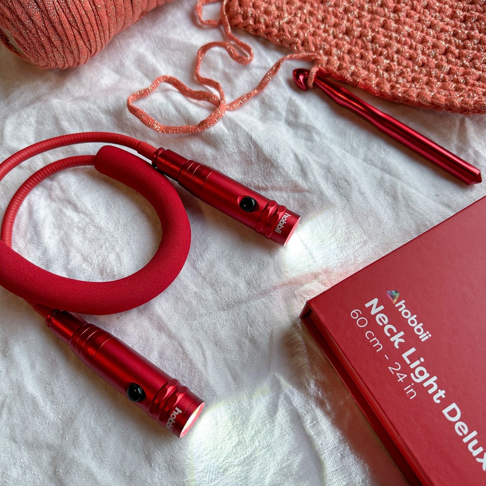 Punto luce da collo Deluxe - Rosso - Image 6