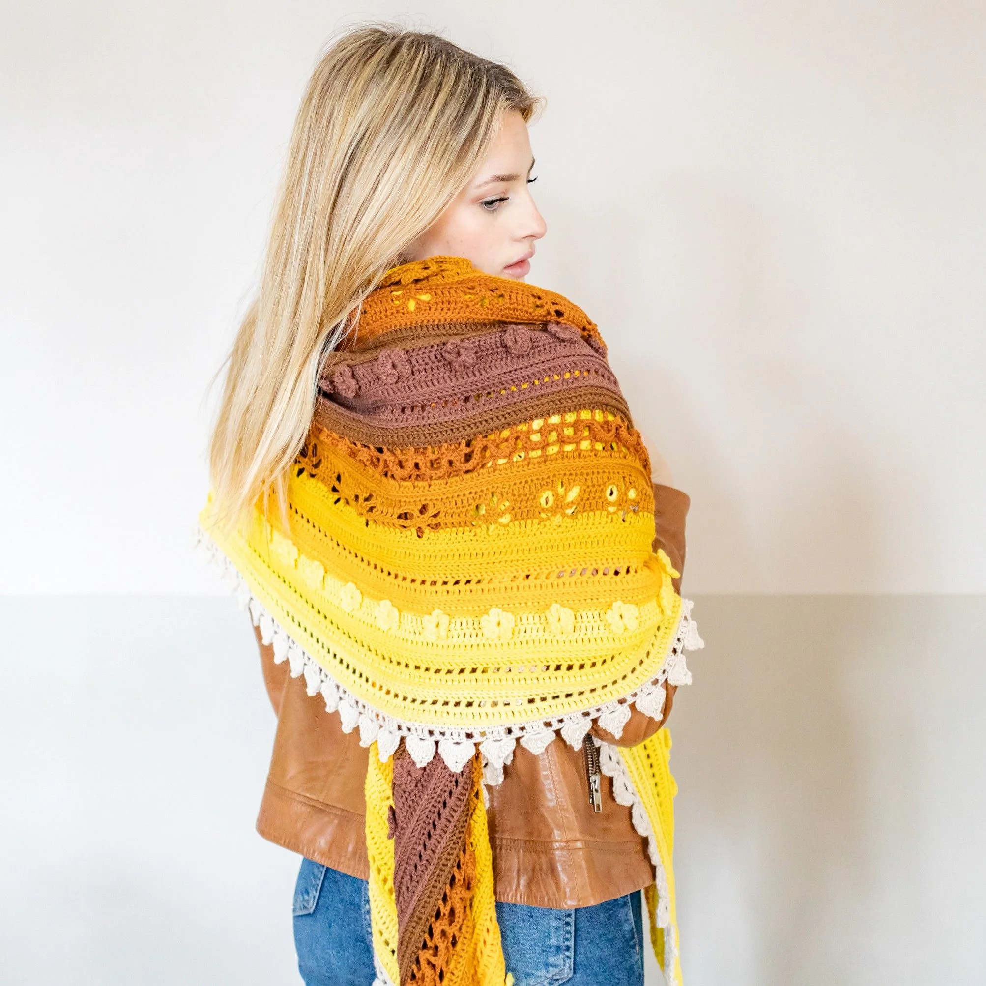 Golden Harvest - Shawl - Image 2