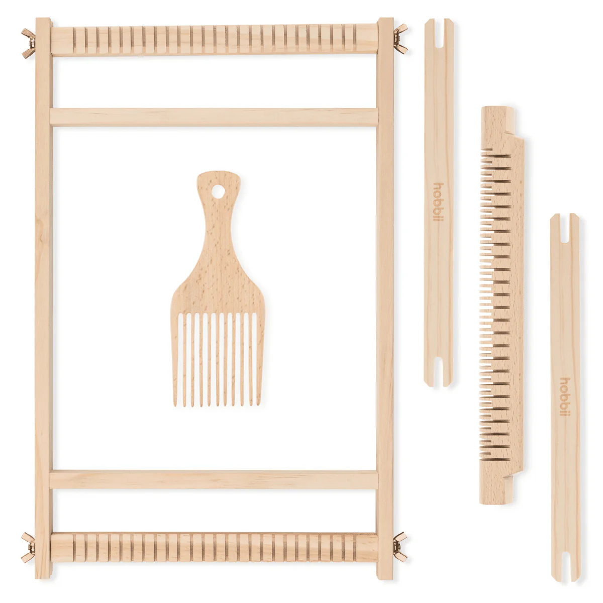 Telaio in legno per tessitura
