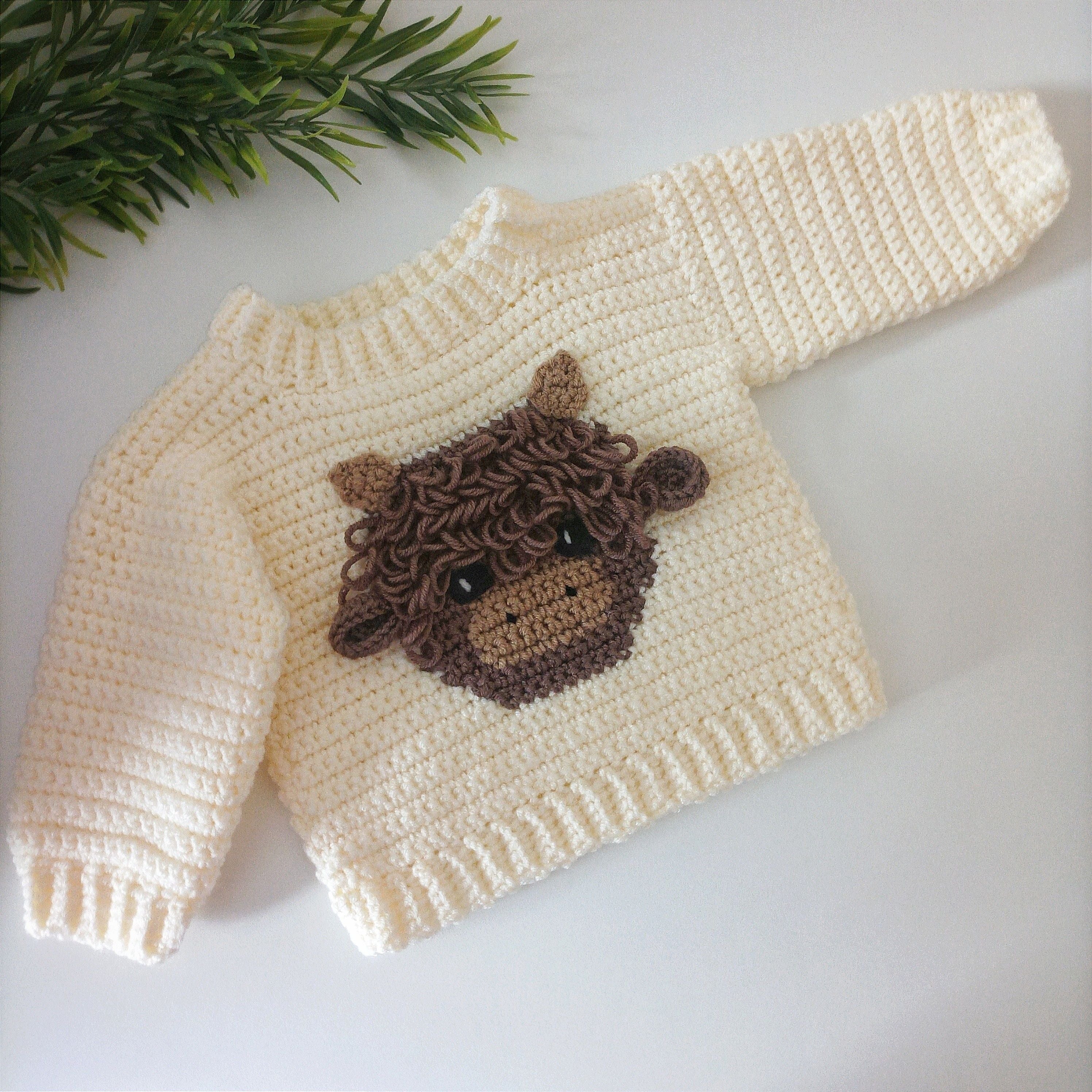Highland Cow - Children’s Jumper - Image 6