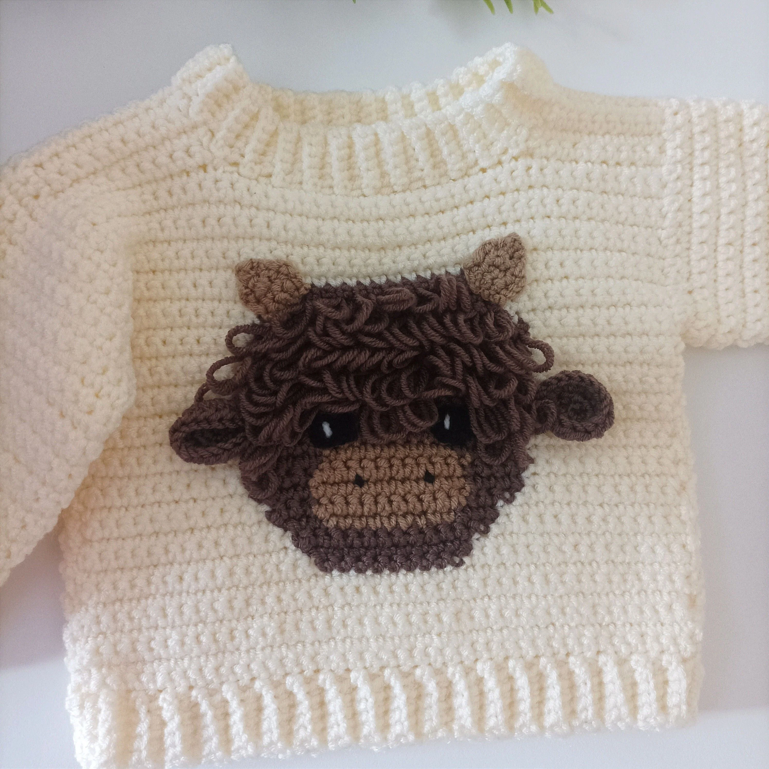 Highland Cow - Children’s Jumper - Image 7