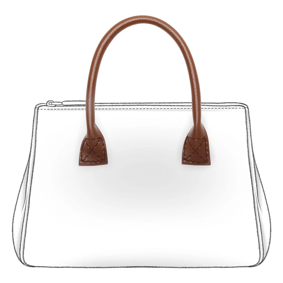 Manico per borsa da cucire - 42 cm - Image 4