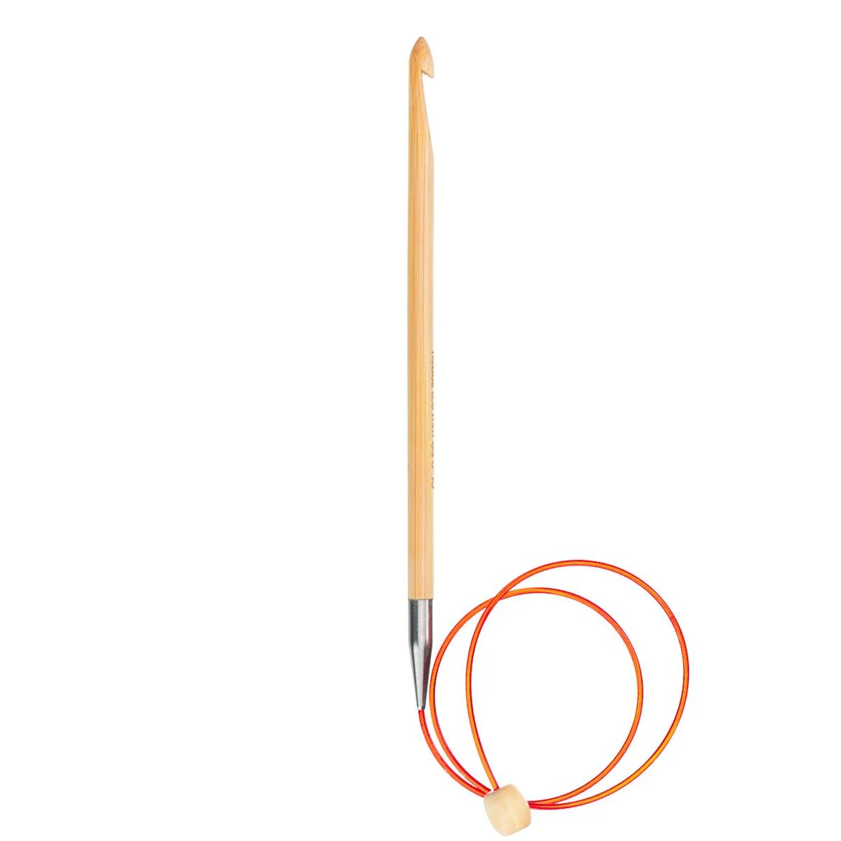 Uncinetto tunisino in bamboo con cavo - 50 cm - Image 10