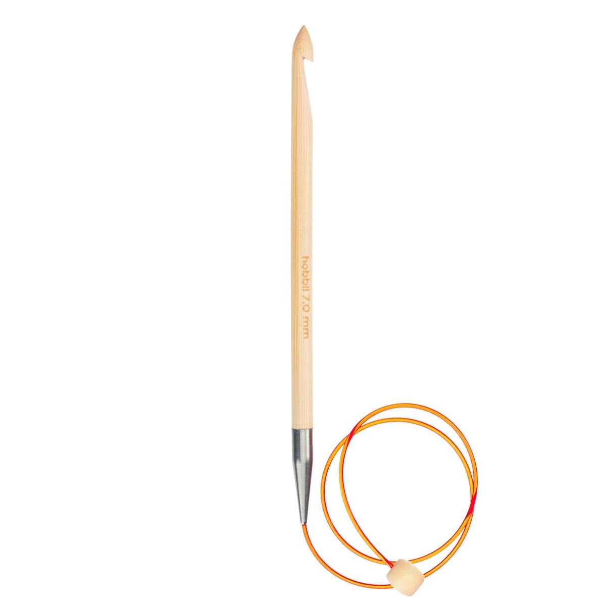 Uncinetto tunisino in bamboo con cavo - 50 cm - Image 11