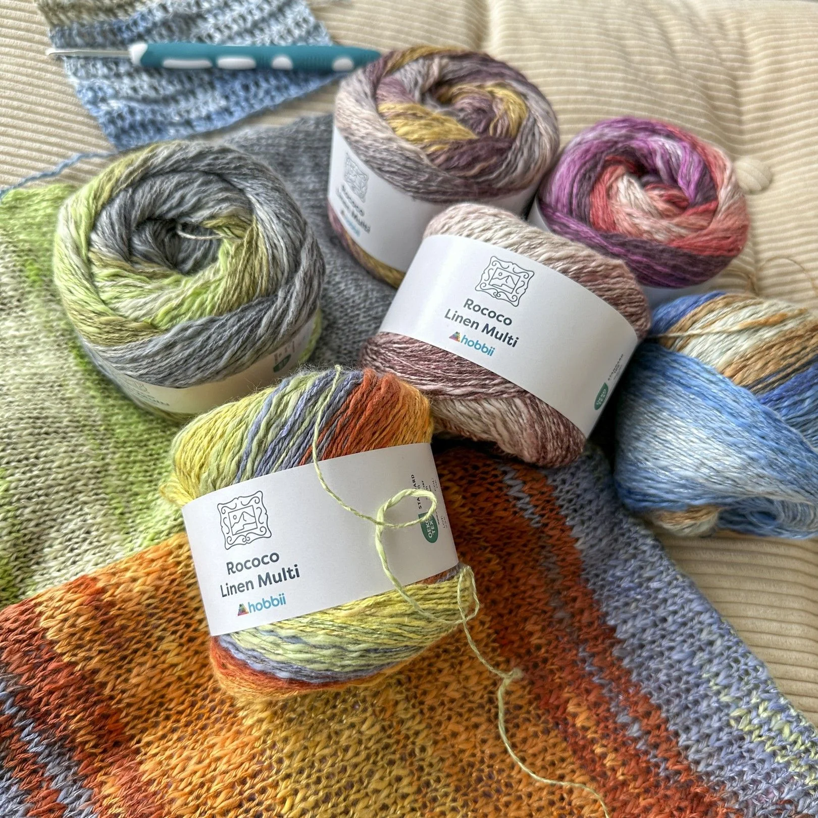 Rococo Linen Multi - Image 11