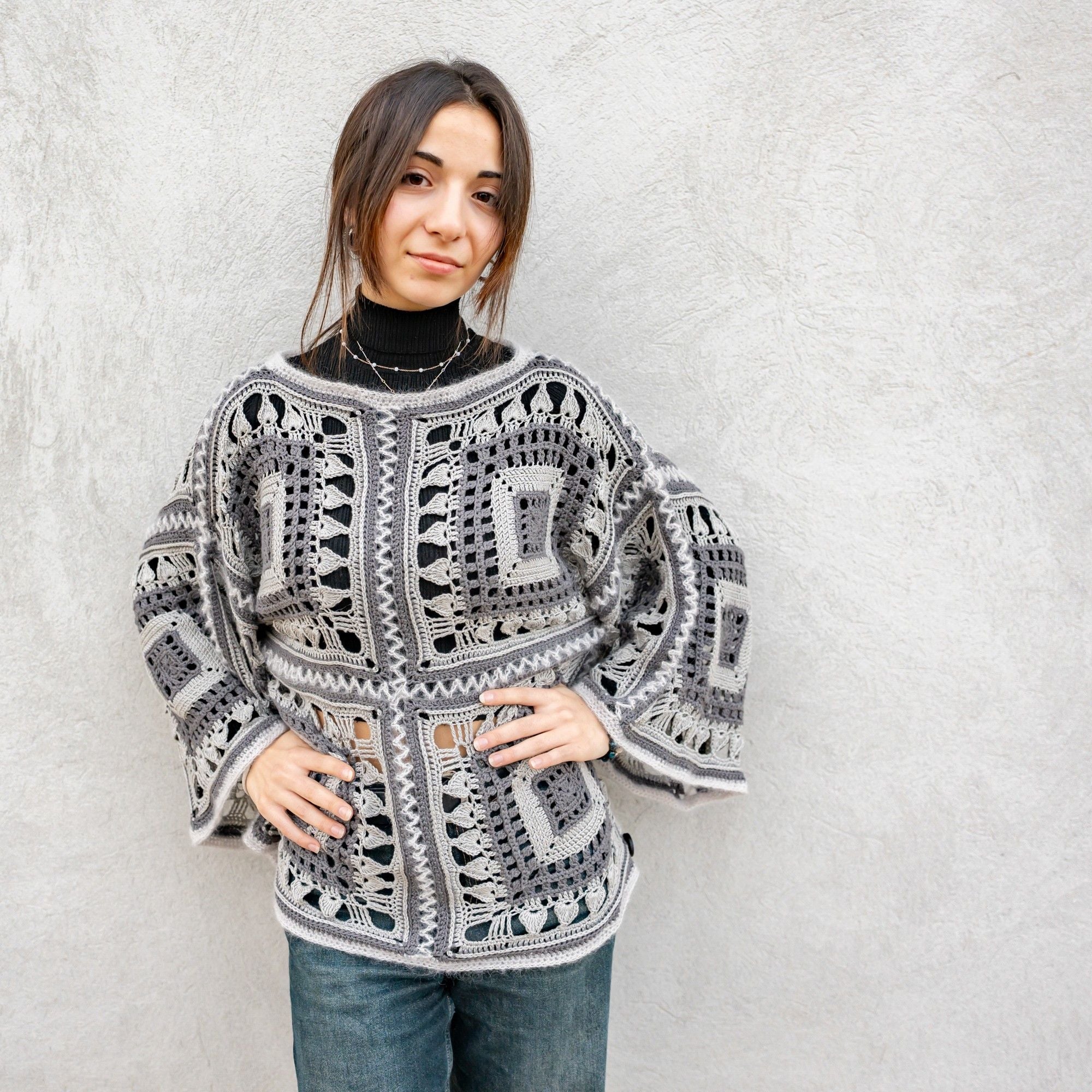 Lace Embrace - Sweater - Image 2