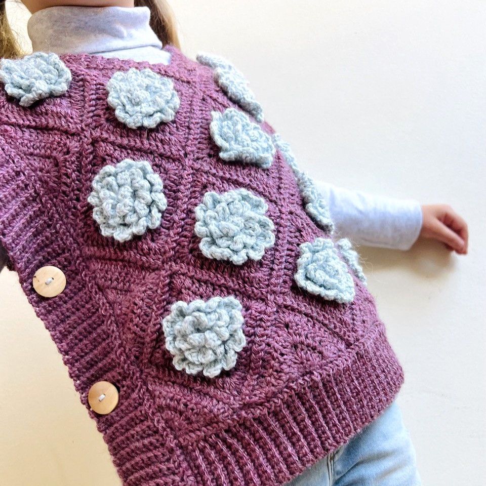 Snowrose - Children’s Vest - Image 3