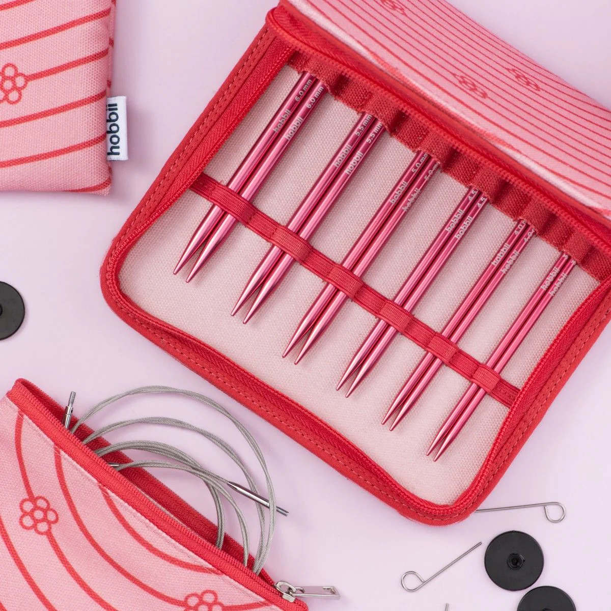 Set ferri circolari intercambiabili Stellar Deluxe - Coral - Image 3
