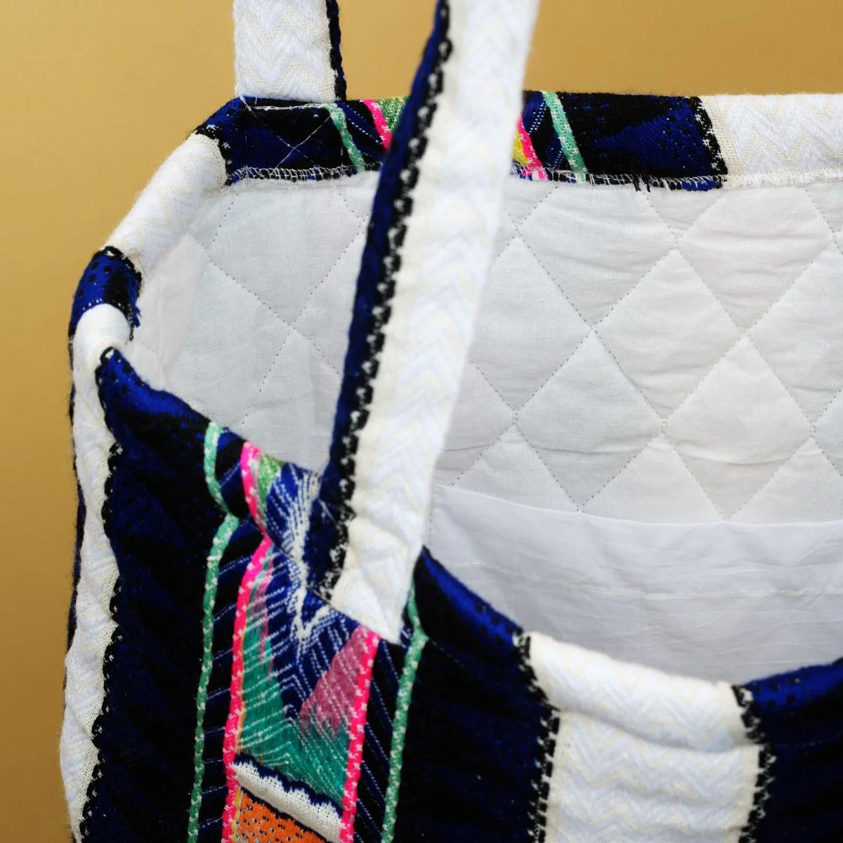 Borsa shopper in jacquard - Image 5