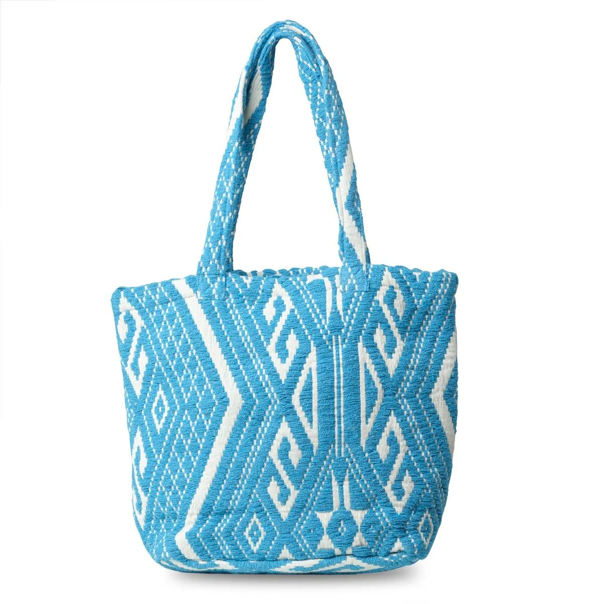 Borsa shopper in jacquard - Image 6