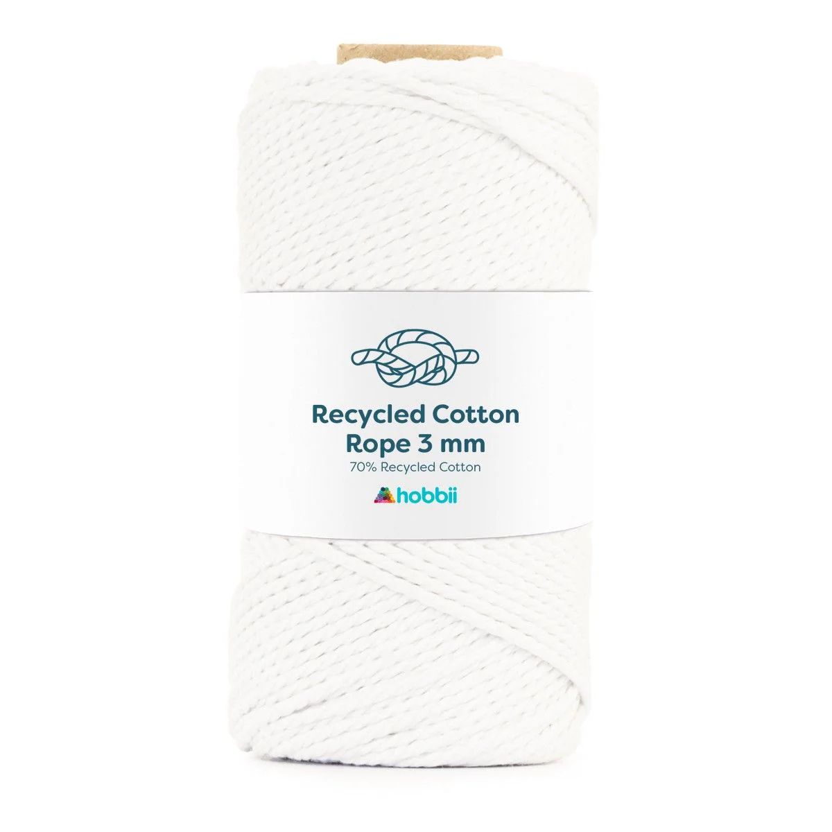 Recycled Cotton Rope (3 mm) - Image 7