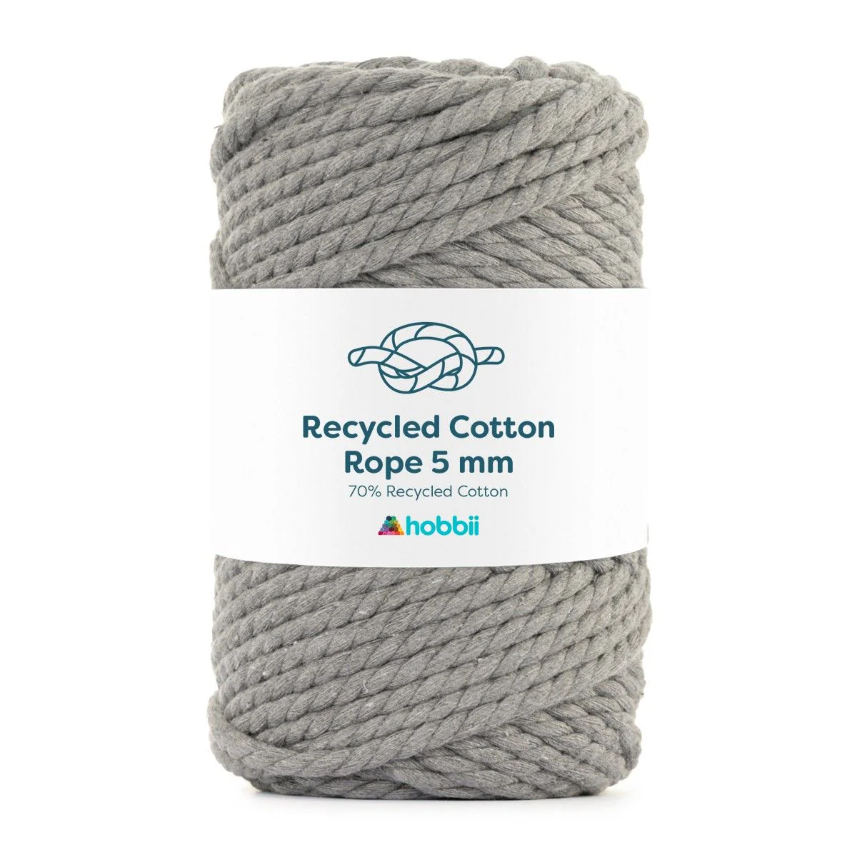 Recycled Cotton Rope (5 mm) - Image 12
