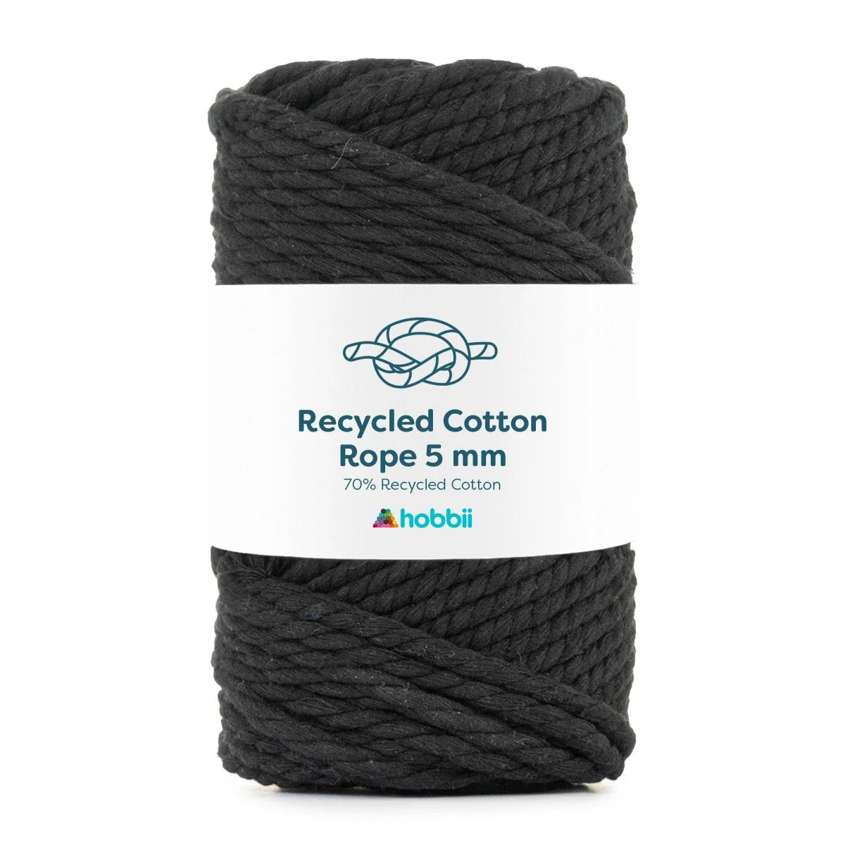 Recycled Cotton Rope (5 mm) - Image 13