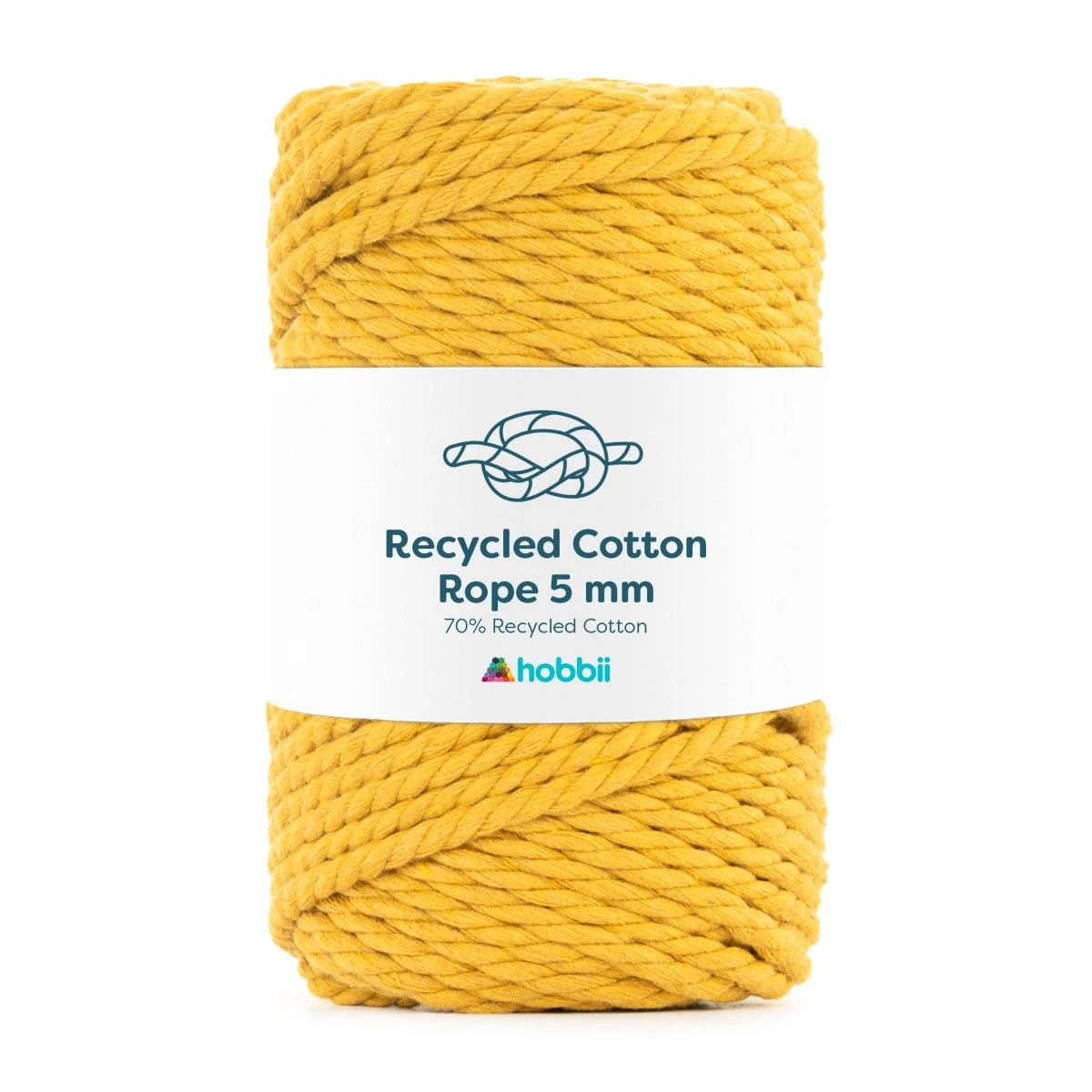 Recycled Cotton Rope (5 mm) - Image 9