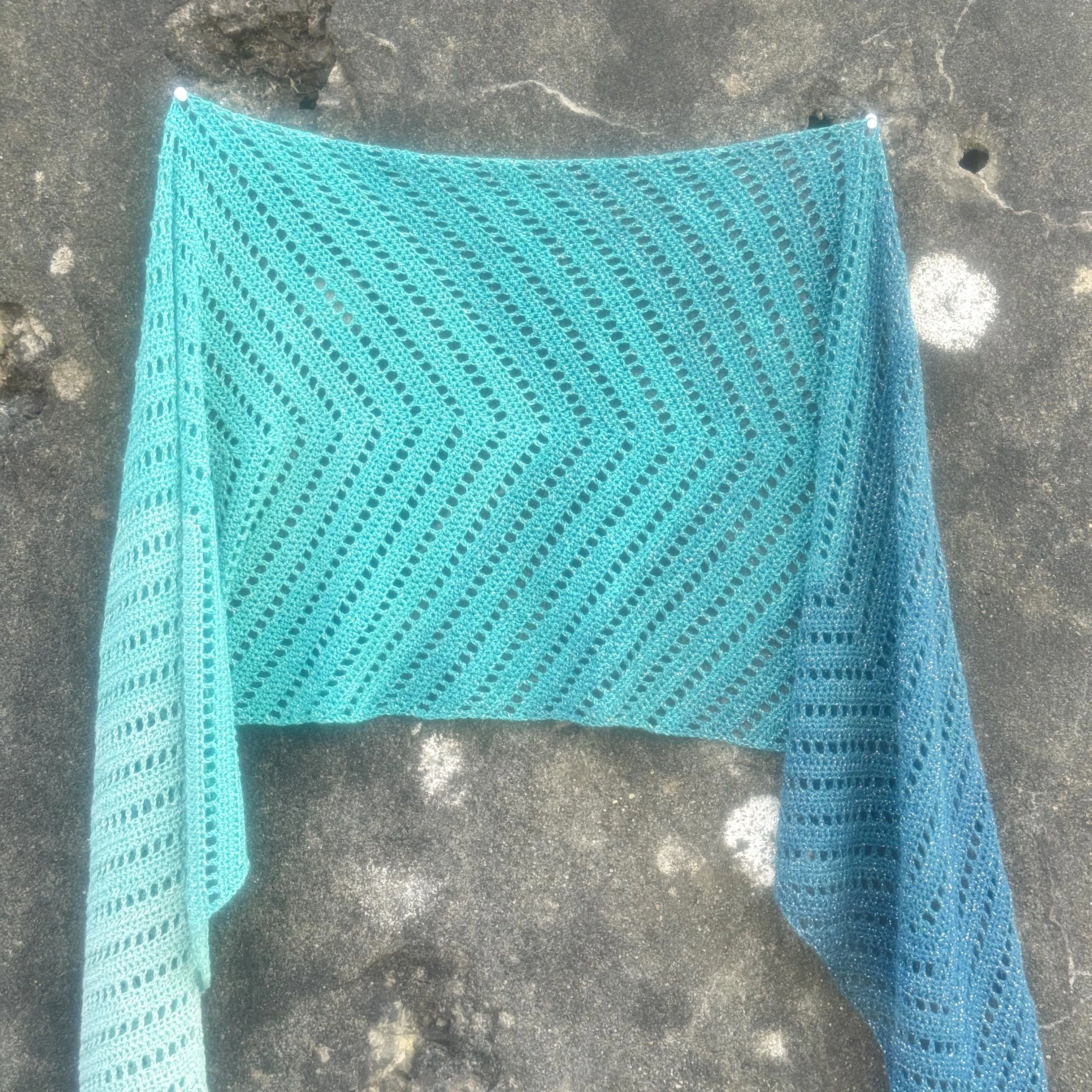 A Mermaid’s Tail - Shawl - Image 2