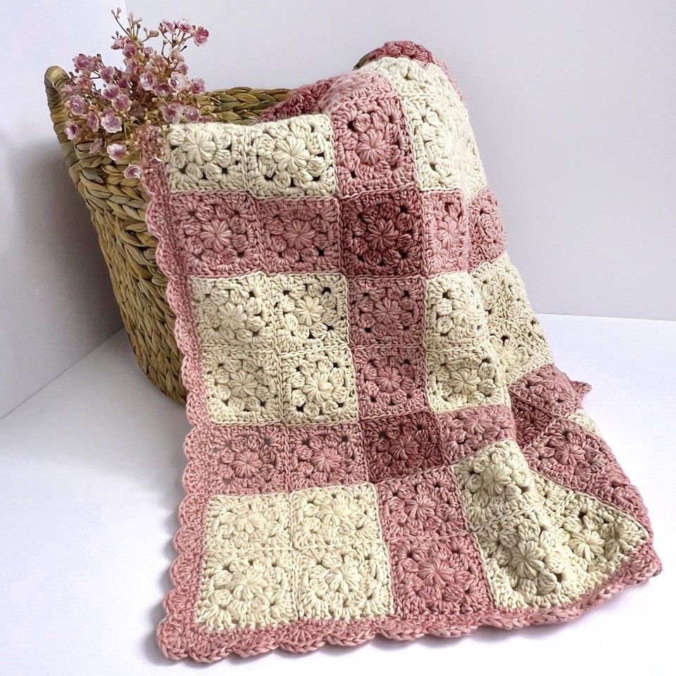 Heirloom Bloom - Baby Blanket - Image 2