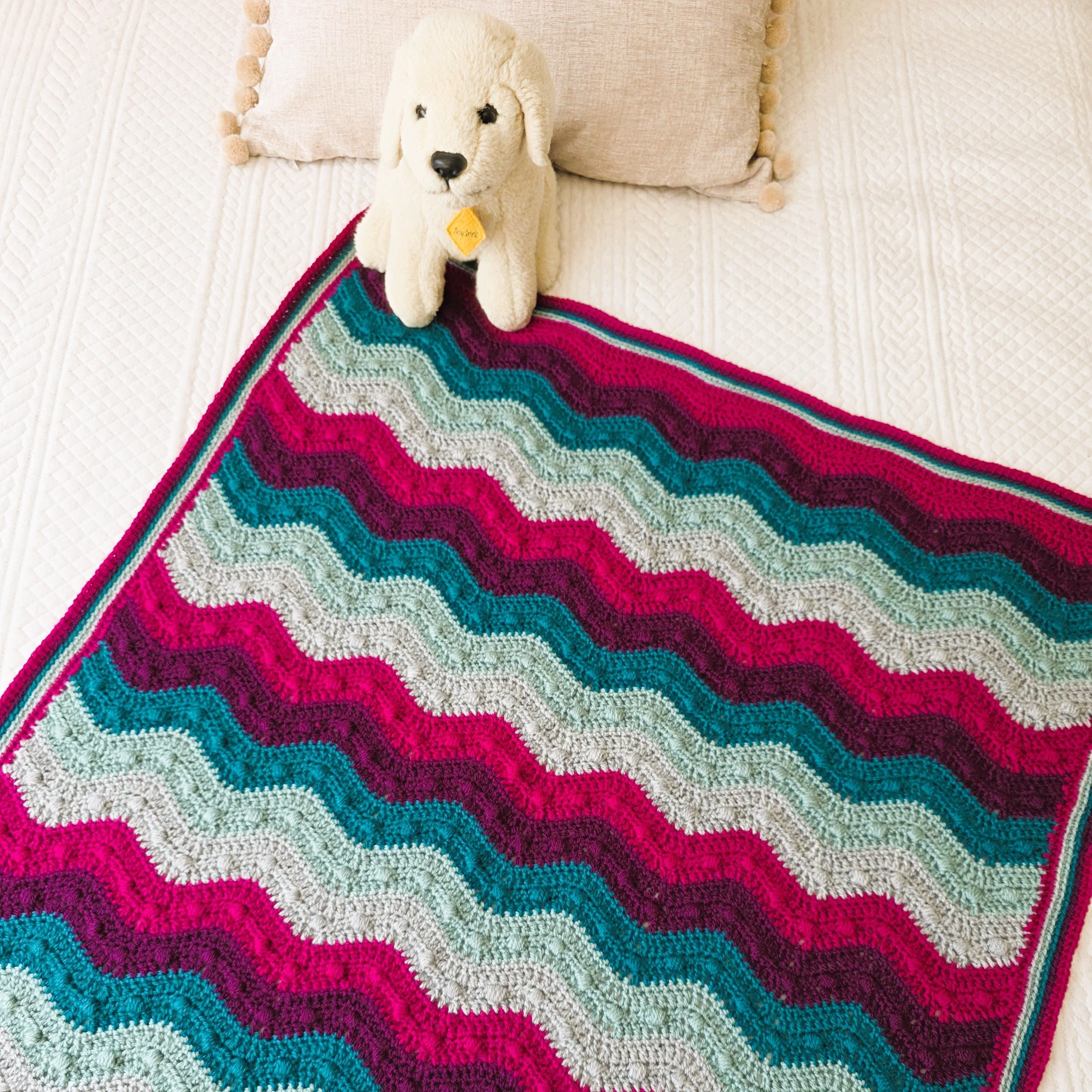 Gentle Ripples Bobble - Blanket - Image 2