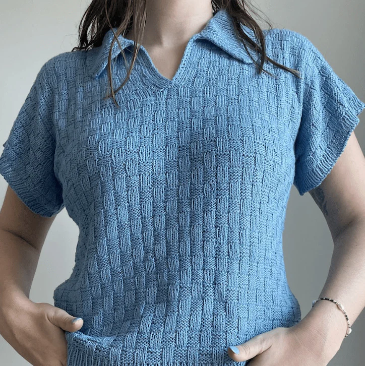 Easy Square Polo Tee - Image 2