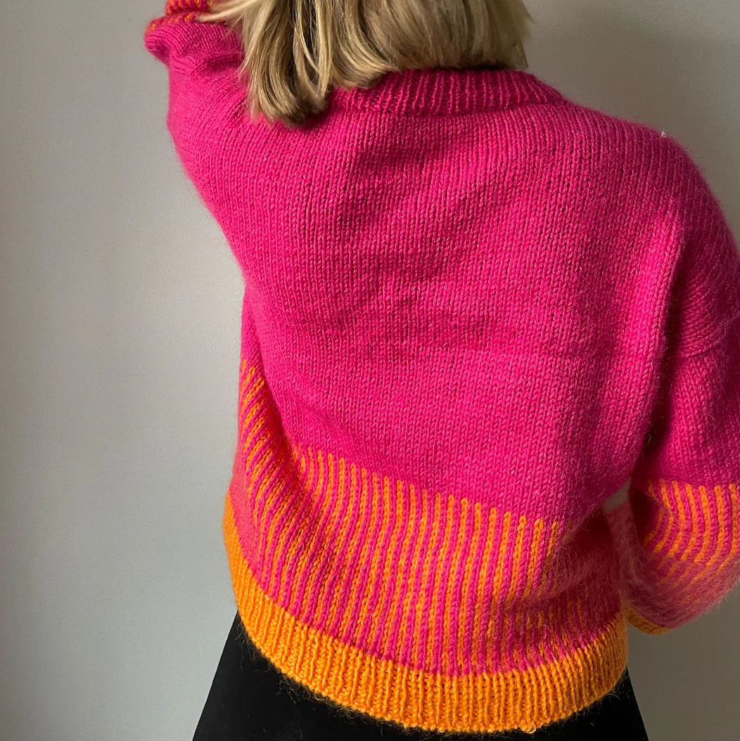 Easy Colour Mix Sweater - Image 3