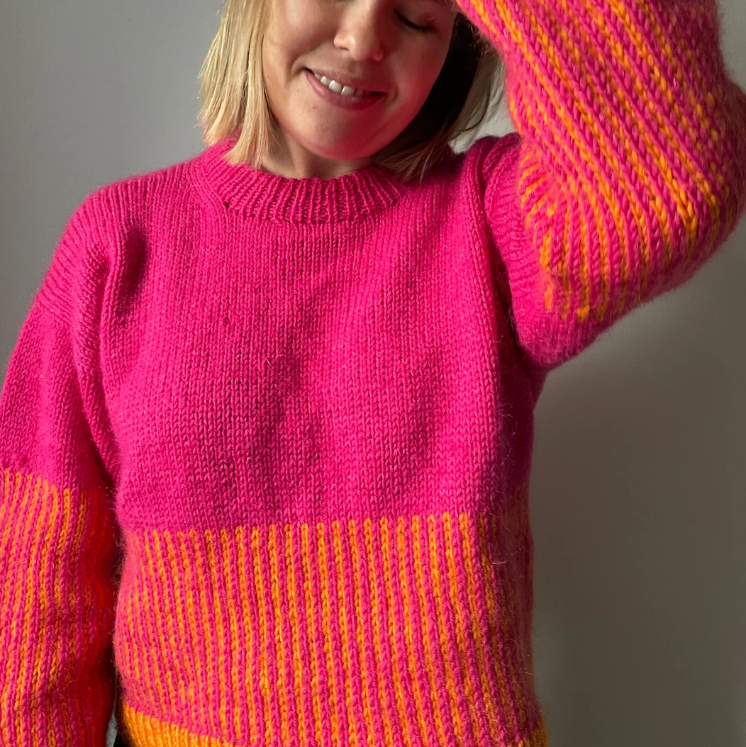 Easy Colour Mix Sweater - Image 4