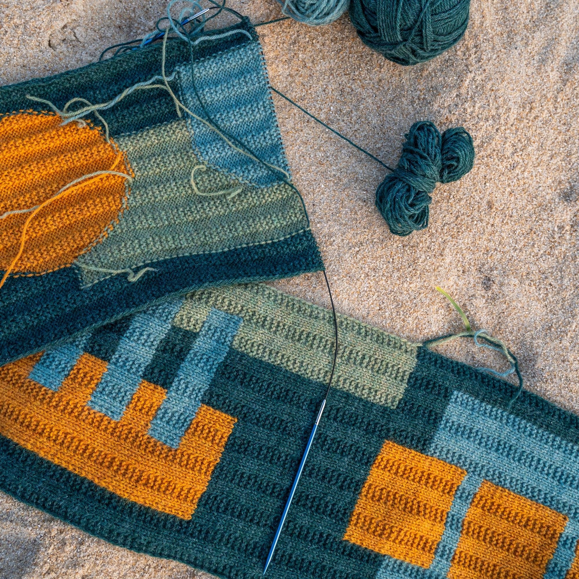 Rust & Rhythm - Sciarpa - Kit da maglia - Image 9